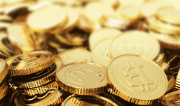 pile of Bitcoins