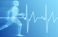xray and heart rate illustration