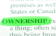 ownership dictionary definition